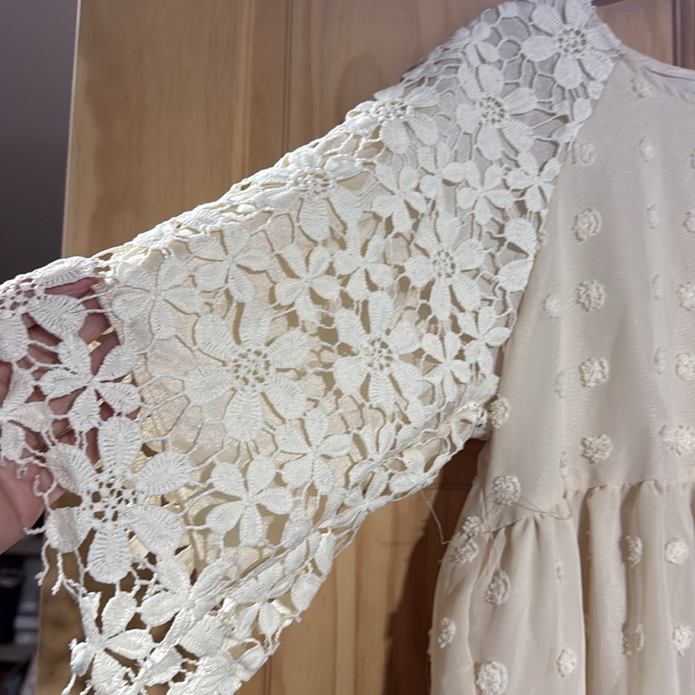 Adorable lace babydoll tunic size 3X - Picture 2 of 4